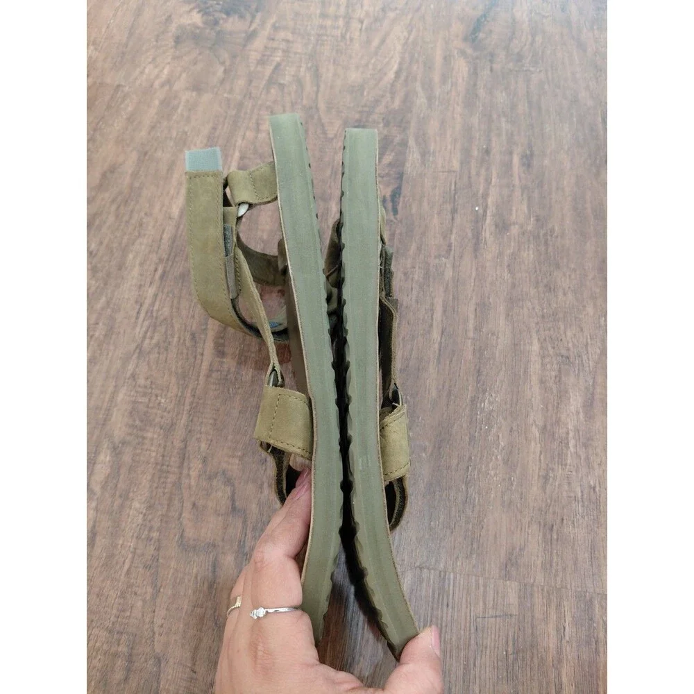 Teva Universal Full Grain Hiking Sandals Men's Olive Green Strap Outdoor 14
